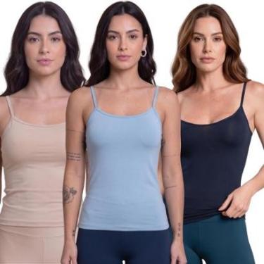 Imagem de KIT 3 Camiseta Microfibra Regata Dry Vekyo Blusa Para Treino Academia Moda Fitness Musc...