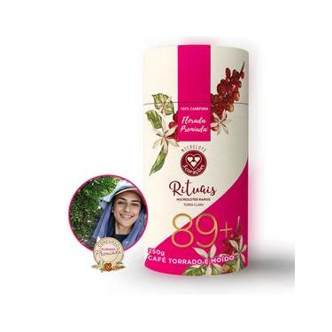Imagem de Café Torrado e Moído Florada 89+ Nicole Nedel Duarte 3 Corações Lata 250g