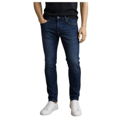 Imagem de Calça Jeans Masculina Hering Slim Azul Escuro - H1WY1BSN-Masculino