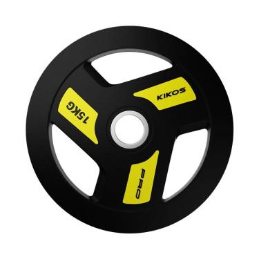 Imagem de Anilha Rubber Kikos Pro 15kg