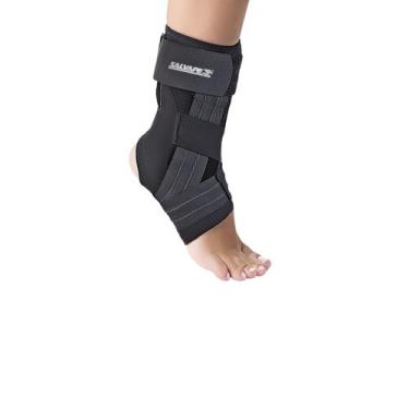 Imagem de Tornozeleira Ankle Shield 604-35 Esqerda G Preta - Salvape