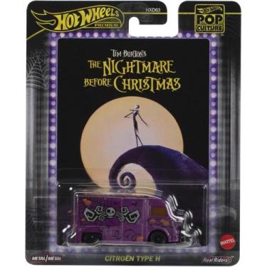 Imagem de Carrinho Hot Wheels Citroen Type H The Nightmare Before
