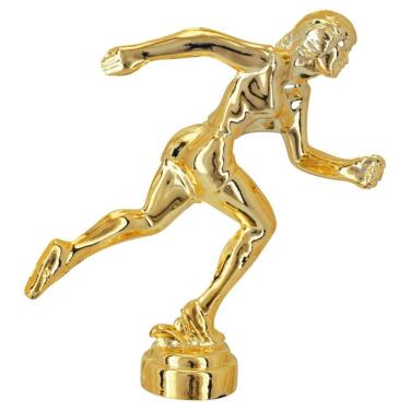 Imagem de Troféu Vitória Vencedor 600021 Atletismo Feminino 22cm para Premiação Esportiva Dourado