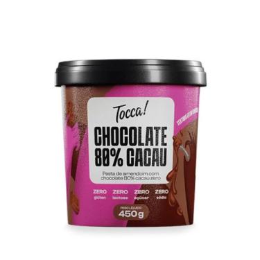 Imagem de Pasta de Amendoim Zero Açúcar Chocolate 80% Cacau Tocca 420g
