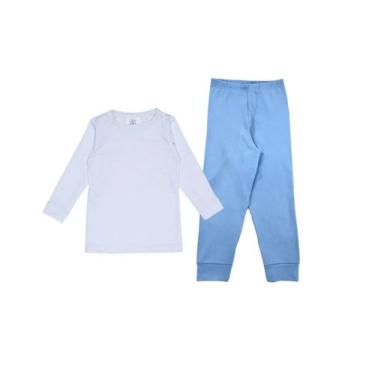 Imagem de Conjunto Térmico Blusa + Calça Comfort Baby Peluciado Bebê - Fofotinho