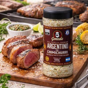 Imagem de Sal Parrilla chimichurri Gonzalo 500g para Churrasco Premium