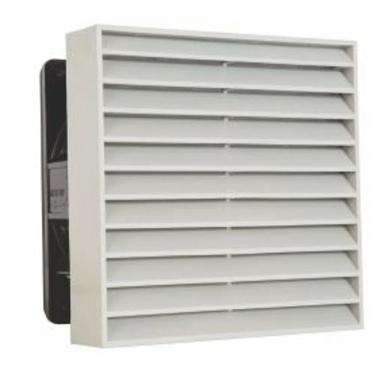 Imagem de Conjunto Ventilação Tasco Linha Std 230VCA com Filtro G3 141M3-H 257X257MM Cinza