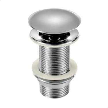 Imagem de Válvula Cuba Pia Banheiro Inox Ralo 1.1/4cm Click Pia Banheiro SOFTINOX
