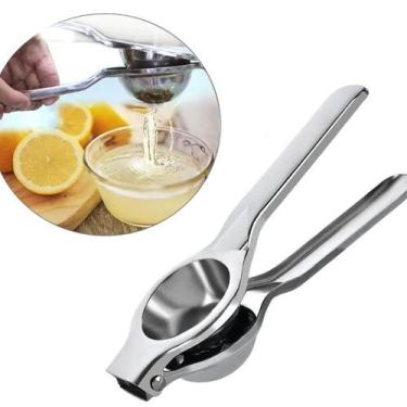 Imagem de Espremedor Manual Limão Laranja Frutas Alumínio Reforçado - Aurora RP 