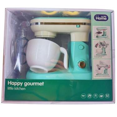 Imagem de Batedeira Infantil de Brinquedo com Luz e Som Happy Gourmet - BBR Toys