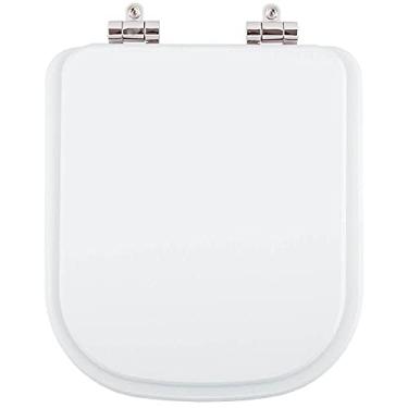 Imagem de Tampa de Vaso Laqueado com Amortecedor Debba Square Branco para vaso Roca 6lpf