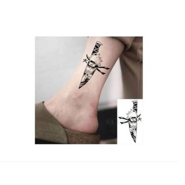 Imagem de Cartela Tatuagem Temporária Delicada Anime Naruto.