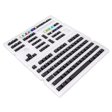 Imagem de Tampas de teclado para jogos, 128 teclas PBT teclado DIY para teclado universal para presente