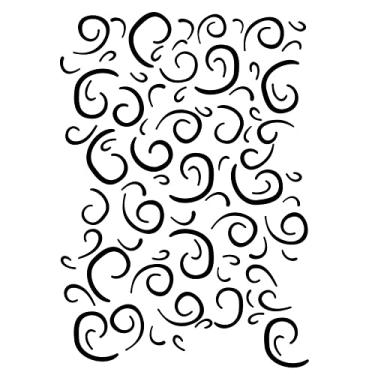 Imagem de Stencil de Acetato para Pintura OPA Simples 15 x 20 cm - 164 Carnaval