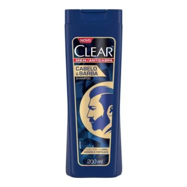 Imagem de Shampoo Anticaspa Clear Cabelo E Barba - 200ml - Unilever