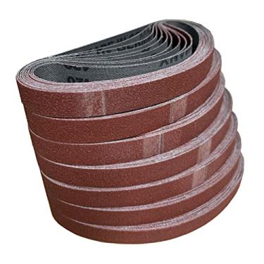 Imagem de Cinta Lixa 330x12 Grão 80 Cutelaria Metal Lixadeira Kit 10Un