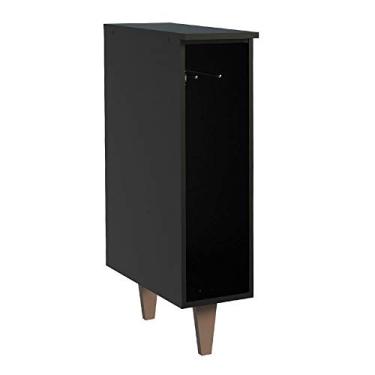 Imagem de Balcão Porta Pano Madesa Reims - Preto