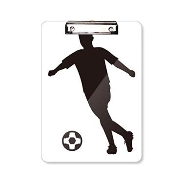 Imagem de Prancheta de futebol esportivo Silhouette A4