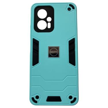 Imagem de Capa Anti Impacto Para Xiaomi Redmi Note 12T Pro (Tela de 6.67) Azul Celeste