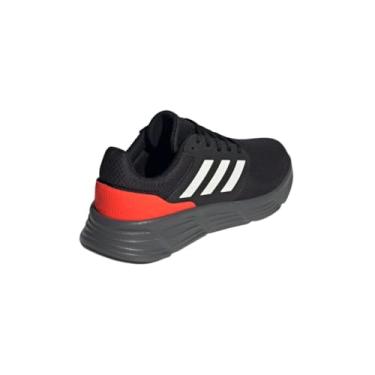 Imagem de Tênis Adidas Galaxy 6 Masculino Preto e Vermelho Tamanho:39;Cor:Preto