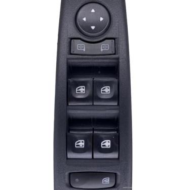 Imagem de IKUESM Compatível com Renault Megane Fluence L30 Laguna Frente Esquerda Elétrica Interruptor de controle da janela principal Botão levantador 254000008R Acessórios para carro