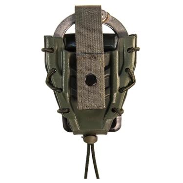 Imagem de High Speed Gear - Bolsa Slick Handcuff Taco MOLLE, equipamento policial e equipamento militar, bolsa para algemas MOLLE (verde OD)