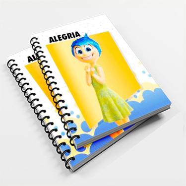 Imagem de Caderno Universitário 96 fls Pers. Divertidamente 2 Alegria