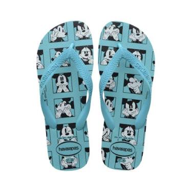 Imagem de Chinelo sandalia havaianas kids top disney original c/nf, Azul, 23/24
