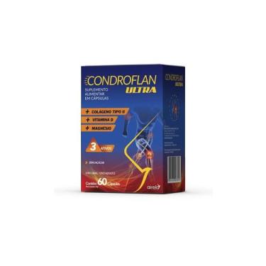 Imagem de Condroflan Ultra Colageno Tipo II (2) 40MG +VIT D, Mag 60cap - Airela