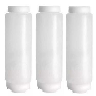 Imagem de Kit 3 Bisnagas Fifo Invertidas Para Molhos e Caldas 1000ML - FRIGOPRO