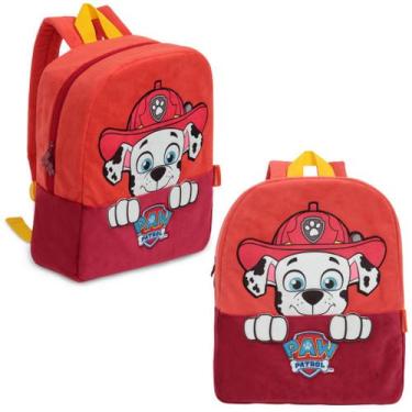 Imagem de Mochila Infantil Escolar Grande Patrulha Canina Marshall - Plike