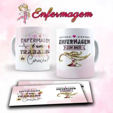Imagem de Caneca com tema enfermagem - Live