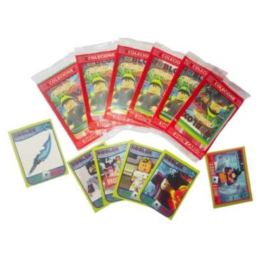 Imagem de Kit 200 Cards Figurinhas Jogo Roblox Bloxfruits One Pice - Cardshow
