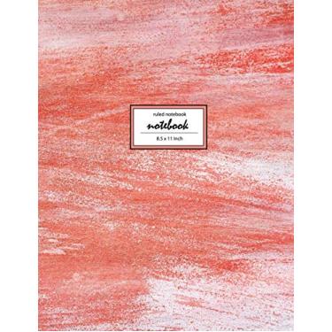 Imagem de Notebook: Watercolor World W5 - Ruled Notebook - (8.5 x 11 inches) Large - 110 Pages