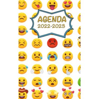 Imagem de Agenda scolaire/Planificateur hebdomadaire 2022-2023 - 279 pages – 12,7 x 20,3 cm - grille horizontale - De Septembre 2022 à Juillet 2023.