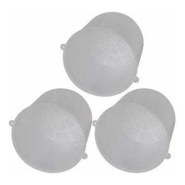 Imagem de Forma Para Queijo Frescal 1Kg Polietileno  3 Unidades 