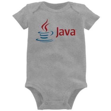 Imagem de Body Bebê Java - Foca na Moda, Cinza, M
