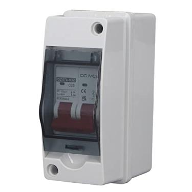 Imagem de 2P Fotovoltaico DC DIVERSÃO MINIATURA DO CIRCUITO, Solar IP65 IMPOSTO PV IMPRESSÃO DIAGEMA DC1000V 25A, Material PA66, Placa de Tampa Transparente, Adequado para o de Grade