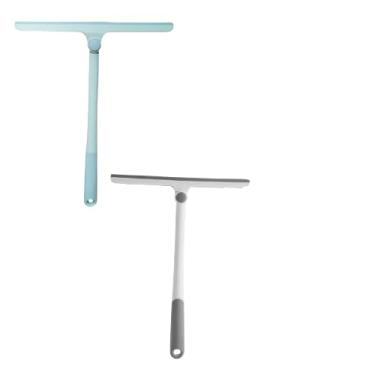 Imagem de Rodo De Plástico Dobrável Cabo Curto Flexível 360° Multiuso (Verde)