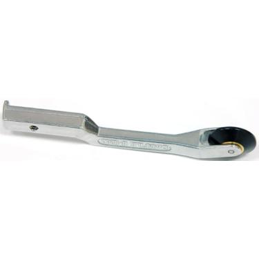 Imagem de Dynabrade 11280 Conjunto de braço de contato de roda de borracha afunilada de 2,5 cm x 1,9 cm
