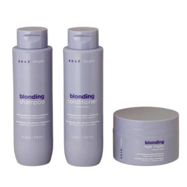 Imagem de Braé Stages Blonding Kit (3 Produtos)
