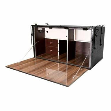 Imagem de Caixa Cozinha Rebaixada Caminhão 107x48x64cm Econômica - PC Cozinhas