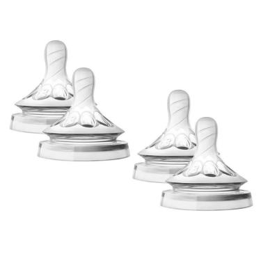 Imagem de 4 Uni. Bico Pétala N3 Para Mamadeira ( + 3M) - Philips Avent