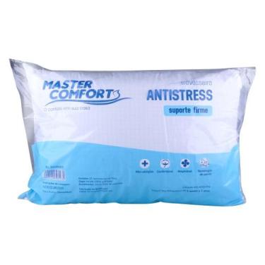 Imagem de Travesseiro 50x70cm Master Comfort AntiStress Suporte Firme, Branco, -