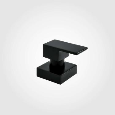 Imagem de Acabamento Registro Base Deca 1/2" e 3/4" e 1" (Pequeno) Preto Fosco Color Flaunt Perflex