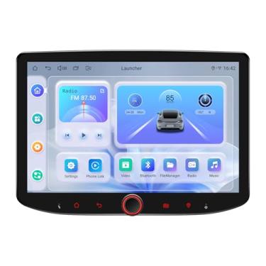 Imagem de Joying Rádio de carro de 25,7 cm para Jeep Wrangler, Patriot, Compass 2009-2017/Chrysler/Dodge Ram 1500 Radio 2009-2012, Grand Caravan, Nitro, Durango com Carplay, Android Auto, Rádio AM/FM, botão de