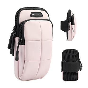 Imagem de Prime Comfort Suporte Para Celular, Braçadeiras Treino, Uso Em Corrida, Caminhada, Trilha E Ciclismo (Rosa)