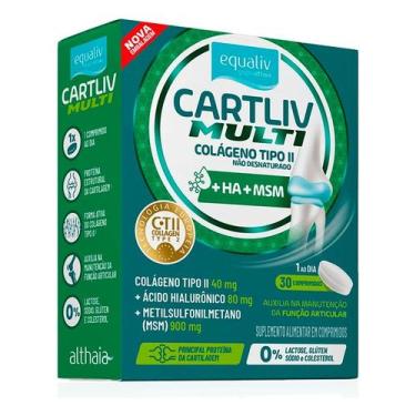Imagem de Colágeno Tipo II Cartiliv Multi 30 Comprimidos - Equaliv