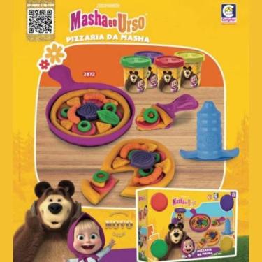 Imagem de Massinha Masha e o Urso Pizzaria 2872 Cotiplas