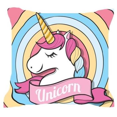Imagem de Almofada Unicórnio Rainbow - Shoppingnet